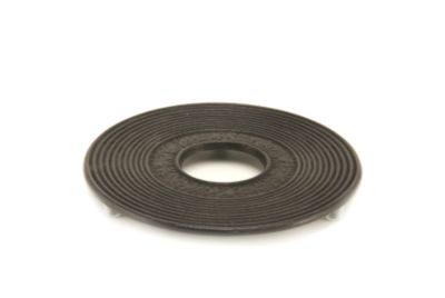 Black Ripple Cast Iron Trivet